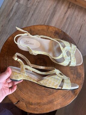 Ros Hommerson / Wide Fit / Yellow Women's Sandals